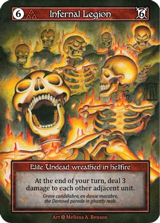 Infernal Legion (Foil)  - Alpha Foil