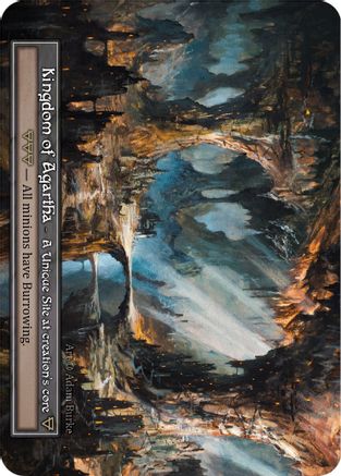 Kingdom of Agartha (Foil)  - Alpha Foil