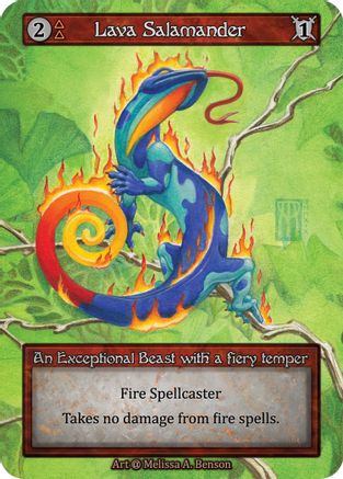Lava Salamander  - Alpha