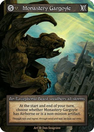 Monastery Gargoyle  - Alpha