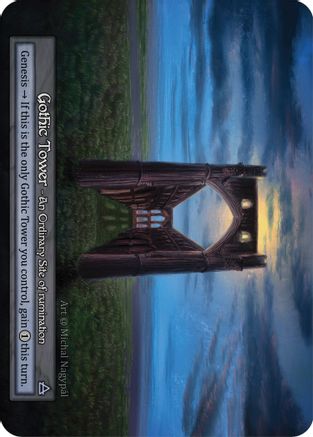 Gothic Tower  - Alpha