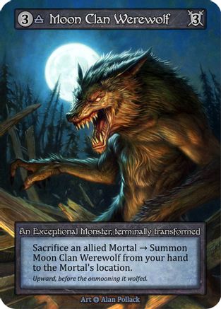 Moon Clan Werewolf  - Alpha