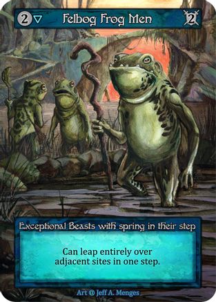 Felbog Frog Men  - Alpha