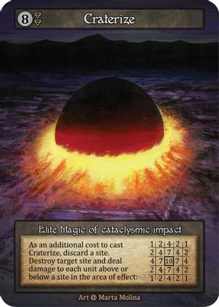 Craterize (Preconstructed Deck)  - Alpha