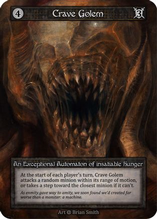 Crave Golem  - Alpha