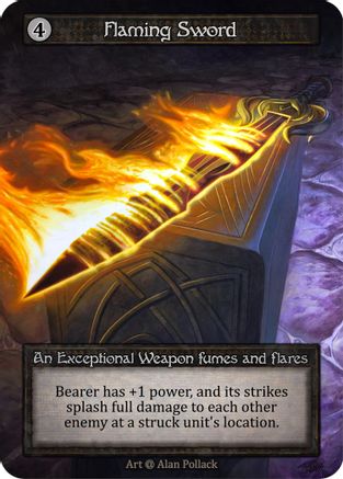 Flaming Sword  - Alpha