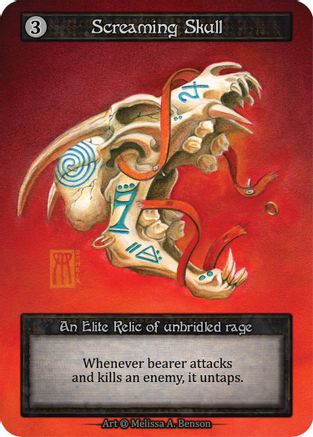 Screaming Skull (Preconstructed Deck)  - Alpha