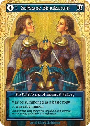 Selfsame Simulacrum (Foil)  - Alpha Foil