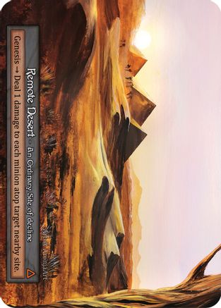 Remote Desert  - Alpha