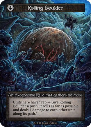 Rolling Boulder  - Alpha