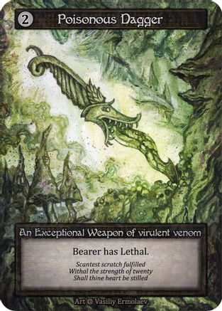 Poisonous Dagger  - Alpha