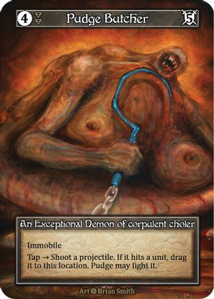 Pudge Butcher (Foil)  - Alpha Foil