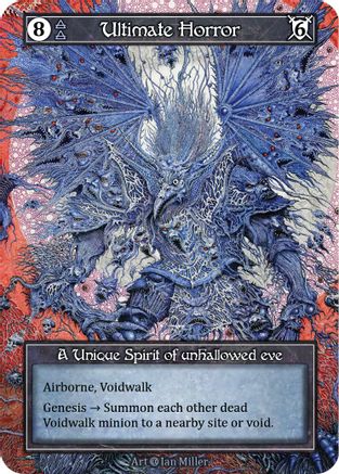 Ultimate Horror (Foil)  - Alpha Foil