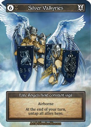 Silver Valkyries (Foil)  - Alpha Foil