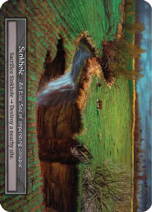 Sinkhole (Foil)  - Alpha Foil
