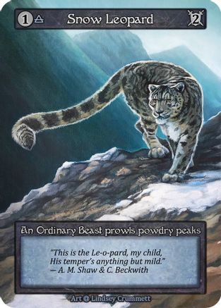 Snow Leopard (Preconstructed Deck)  - Alpha