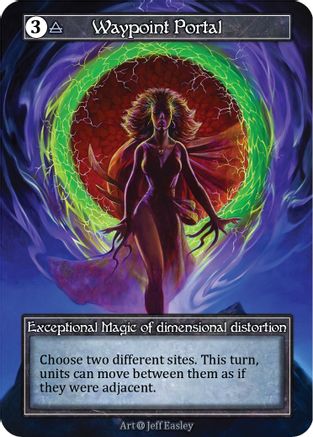 Waypoint Portal (Foil)  - Alpha Foil
