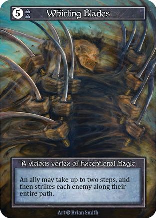 Whirling Blades (Foil)  - Alpha Foil