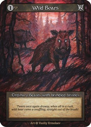 Wild Boars (Preconstructed Deck)  - Alpha
