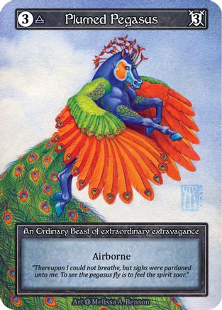 Plumed Pegasus (Foil)  - Alpha Foil