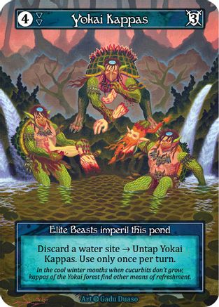 Yokai Kappas (Foil)  - Alpha Foil
