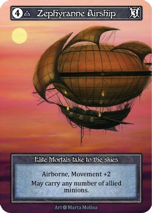 Zephyranne Airship (Foil)  - Alpha Foil