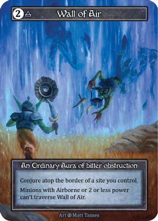 Wall of Air (Foil)  - Beta Foil