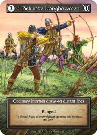 Belmotte Longbowmen (Foil)  - Beta Foil