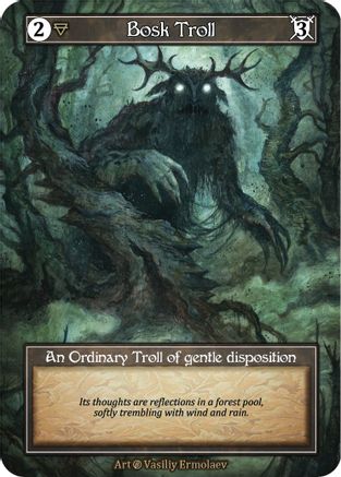 Bosk Troll (Foil)  - Beta Foil