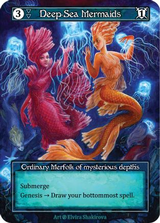 Deep-Sea Mermaids (Foil)  - Beta Foil