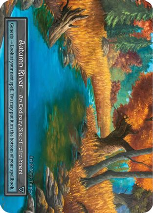 Autumn River (Foil)  - Beta Foil