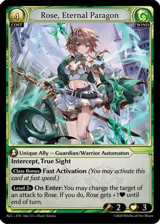 Rose, Eternal Paragon (166) [Alchemical Revolution]