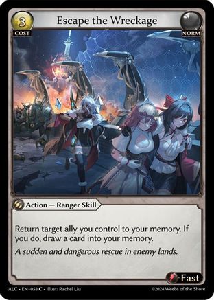 Escape the Wreckage (053) [Alchemical Revolution]