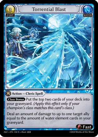 Torrential Blast (150) [Alchemical Revolution]
