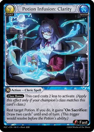 Potion Infusion: Clarity (140) [Alchemical Revolution]