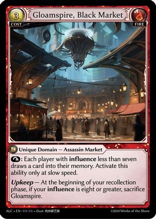 Gloamspire, Black Market (111) [Alchemical Revolution]