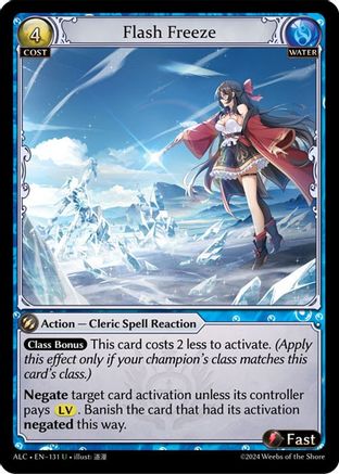 Flash Freeze (131) [Alchemical Revolution]