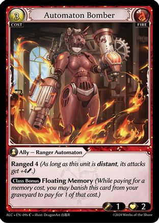 Automaton Bomber (096) [Alchemical Revolution]