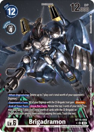 Brigadramon [BT14-068] (Alternate Art) [Blast Ace]