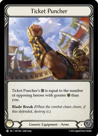 Ticket Puncher [HVY204] (Heavy Hitters)