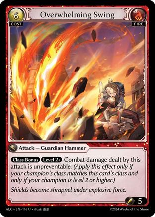 Overwhelming Swing (116) [Alchemical Revolution]