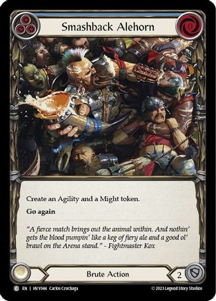 Smashback Alehorn [HVY044] (Heavy Hitters)  Rainbow Foil