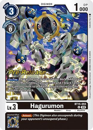 Hagurumon [BT15-055] [Exceed Apocalypse Pre-Release Cards]