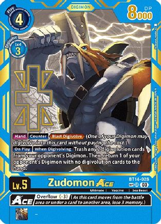 Zudomon Ace [BT14-026] [Exceed Apocalypse]