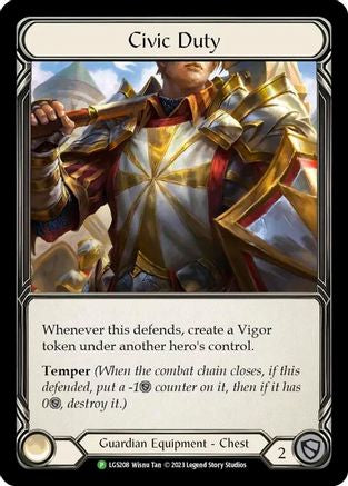 Civic Duty [LGS208] (Promo)  Rainbow Foil