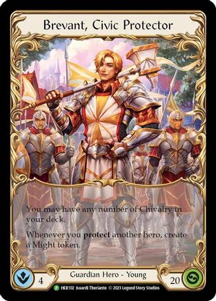 Brevant, Civic Protector [HER102] (Promo)  Cold Foil