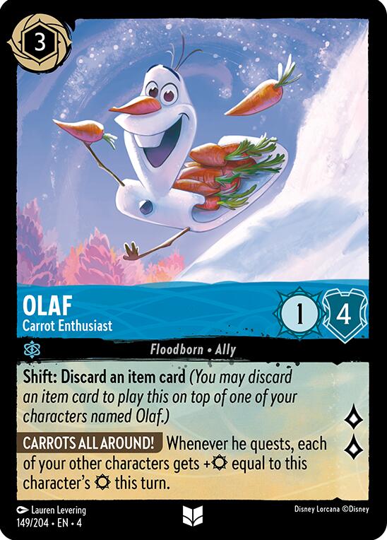 Olaf - Carrot Enthusiast (149/204) [Ursula's Return]