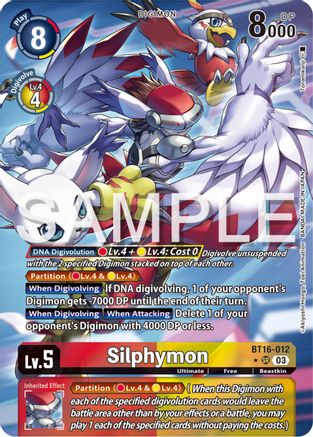 Silphymon [BT16-012] (Alternate Art) [Beginning Observer]