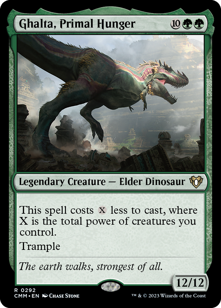 Ghalta, Primal Hunger [Commander Masters]