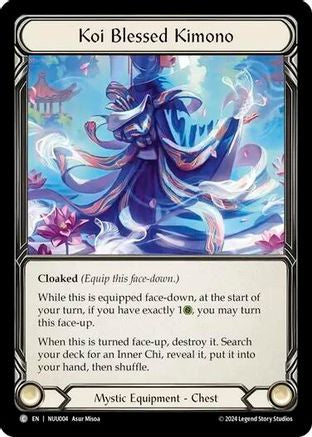 Koi Blessed Kimono [NUU004] (Part the Mistveil Nuu Blitz Deck)